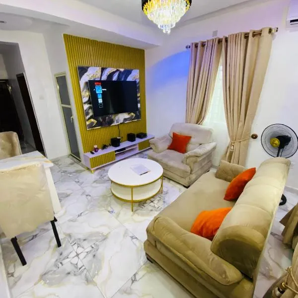 Cozy and Luxury One Bedroom, 247 light，位于伊凯贾的酒店