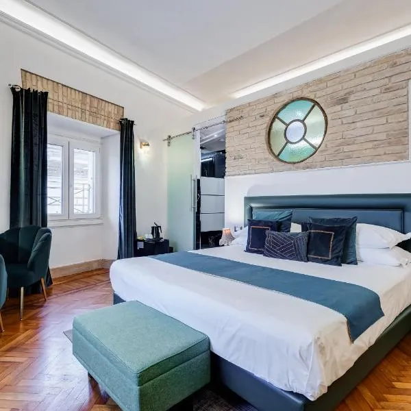 纳沃那皇后屋顶旅馆，位于罗马的酒店