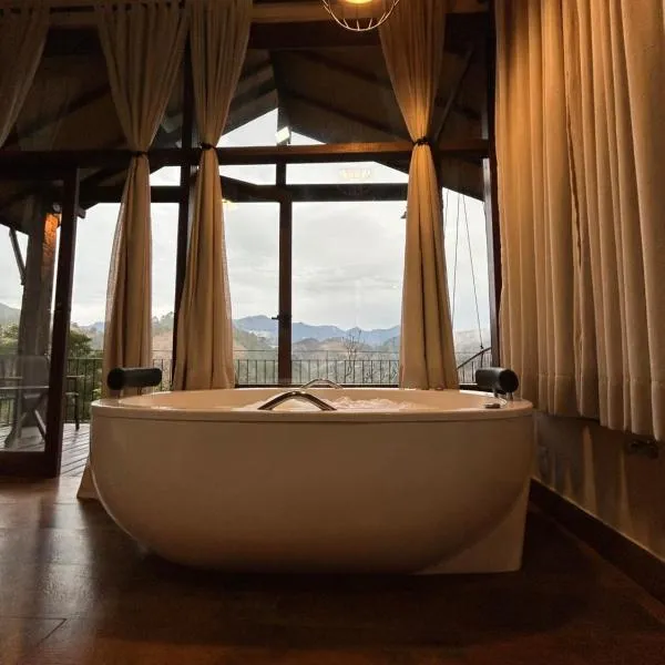 Reserva Mauá chalés，位于维奥康德马奥的酒店