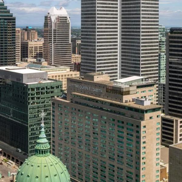 费尔蒙伊丽莎白女王酒店，位于蒙特利尔的酒店