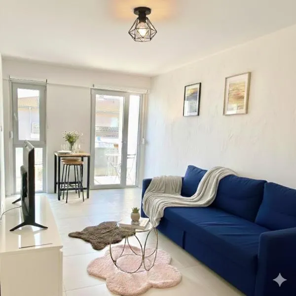 Cozy studio avec balcon aux portes de Genève，位于安姆比利的酒店