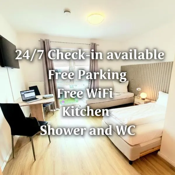 Hotel sleep-station，位于Börnsen的酒店