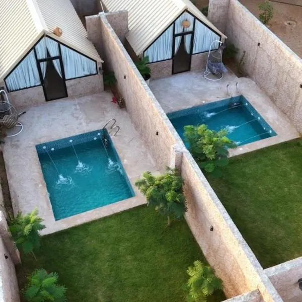 شاليه بديه لونا 6-7 luna，位于Jāḩis的酒店