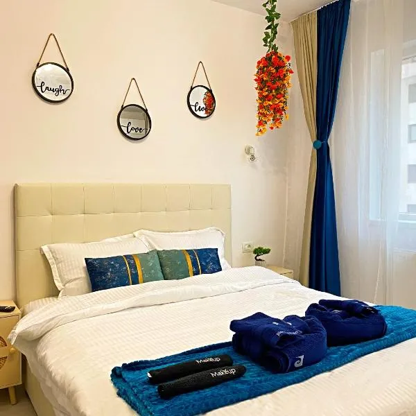 1Bedroom Sofa 1child Full Kitchen Free Parking，位于Dudu的酒店
