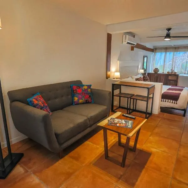 Stylish Studio in the Heart of Zona Romántica，位于巴亚尔塔港的酒店