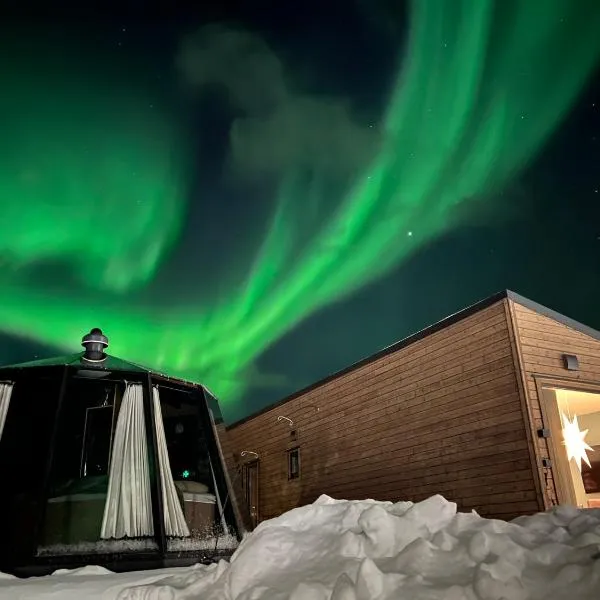 Alpan Apartments, Lyngenfjord，位于Olderdalen的酒店