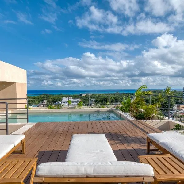 Studios with Plunge Pool near the Beach，位于普拉亚卡门的酒店