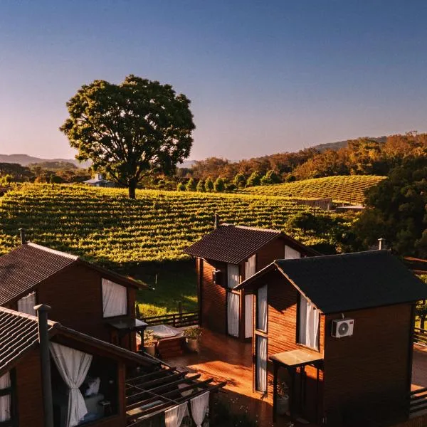 Capanna del Vale - Refúgio & Degustação no Vale dos Vinhedos，位于本图贡萨尔维斯的酒店