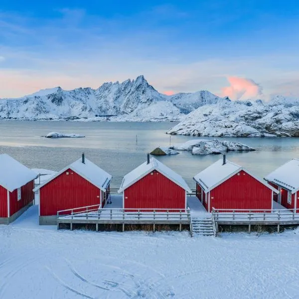 Statles Rorbu- og Konferansesenter AS，位于莱克内斯的酒店