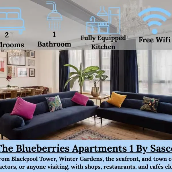 Blueberries Apartments by Sasco，位于布莱克浦的酒店