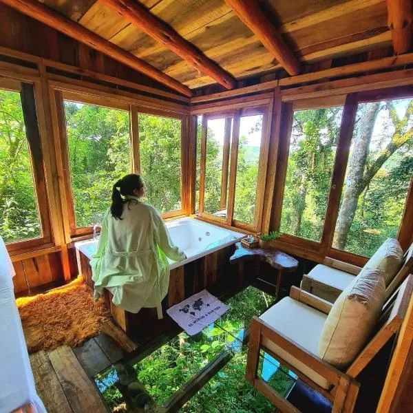 Alojamiento en los Saltos del Mocona - Misiones，位于埃尔索韦维奥的酒店