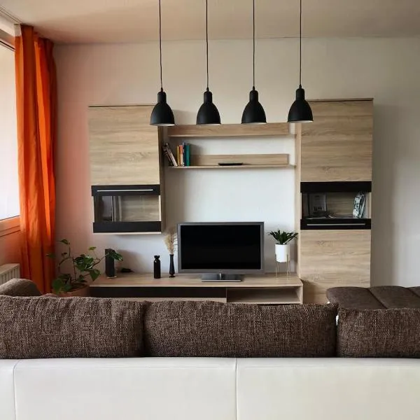 Apartment in Herborn mit Balkon & Weitblick ins Grüne，位于赫尔博恩的酒店