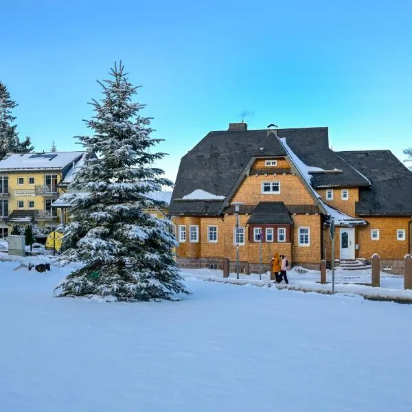 Hotel Waldschlösschen und Spezialitätenrestaurant，位于奥伯霍夫的酒店