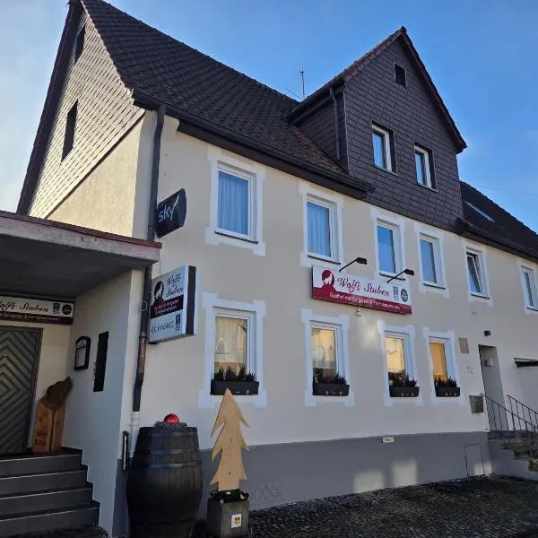 Gasthof Wolfs Stuben，位于Reichenbach an der Fils的酒店