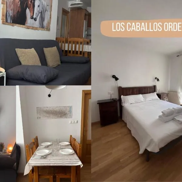 Los caballos Ordesa l Garaje l Céntrico，位于布罗托的酒店