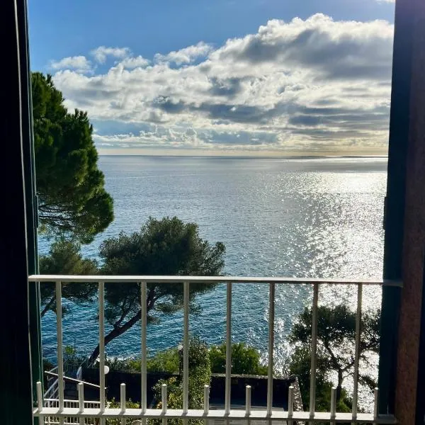 Mimosa Seafront Apartment - Free parking Wi-Fi，位于瓦拉泽的酒店