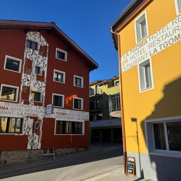 La Tgoma - Hotel & Restaurant，位于Lenz的酒店