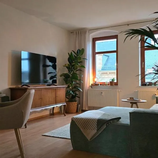 Zentrale & ruhige Stadtwohnung nahe Hbf und Uni，位于开姆尼茨的酒店