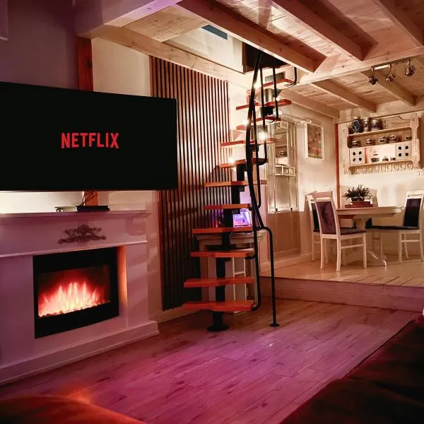 Przytulny Domek Gościnny Lawenda z Netflixem i konsolą PS4, Bezpłatny Parking，位于什切青的酒店