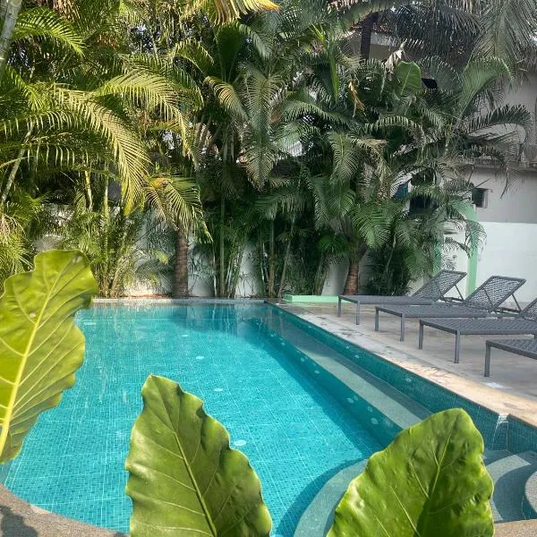 The Elysian Morjim 155 Meters to Morjim Beach，位于莫尔吉姆的酒店