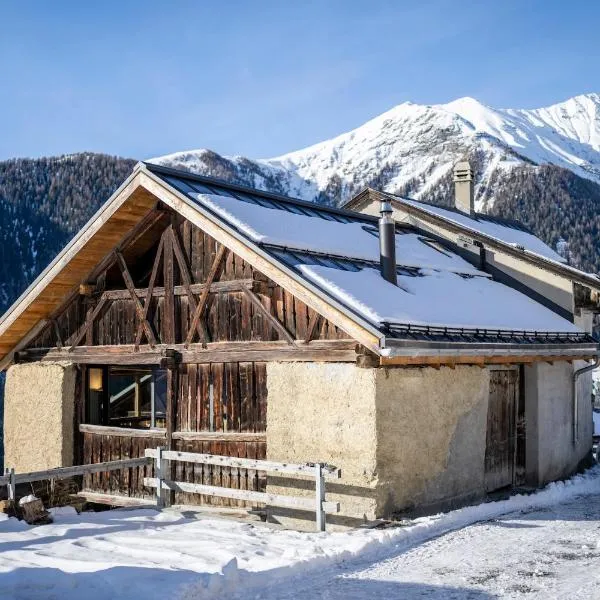 Bijoux in the Swiss mountains，位于Vna的酒店