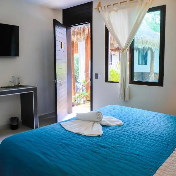 Hotel Diosa del Agua Bacalar，位于巴卡拉尔的酒店
