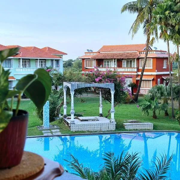 Pool View Villa & Apartment By The Beach Goa，位于比纳里姆的酒店