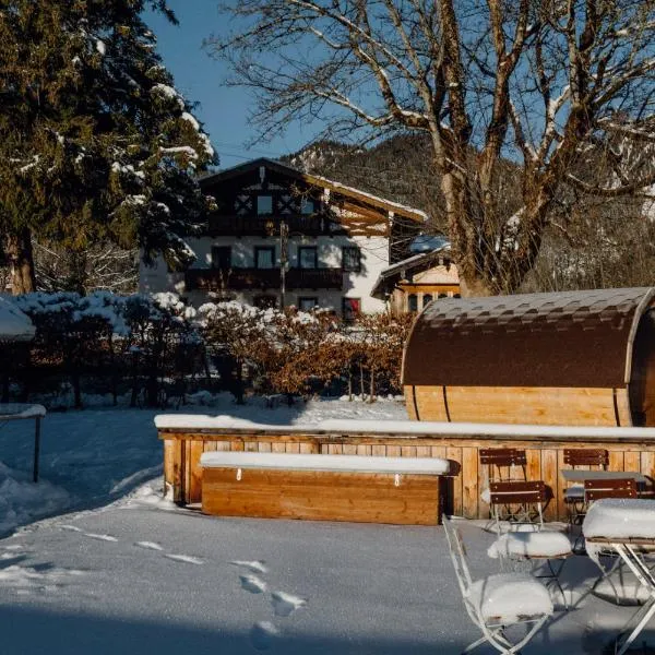 Wallerei Walchensee，位于瓦尔兴湖的酒店