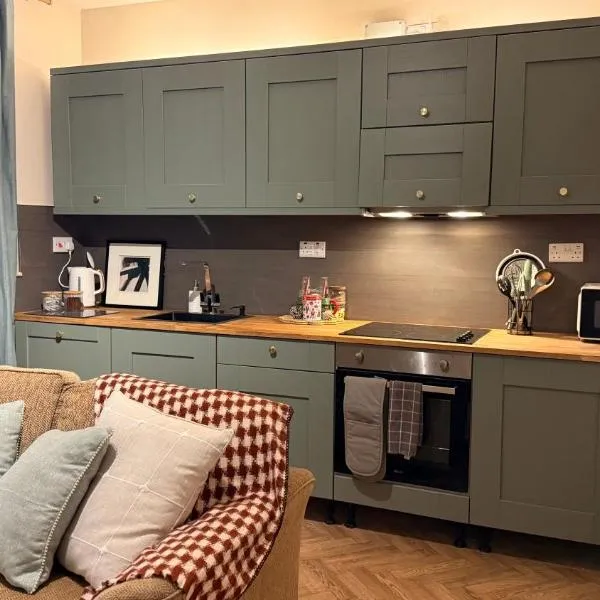 Stylish 1-Bed Apartment Free Parking, Wi-Fi & Netflix，位于伍尔弗汉普顿的酒店