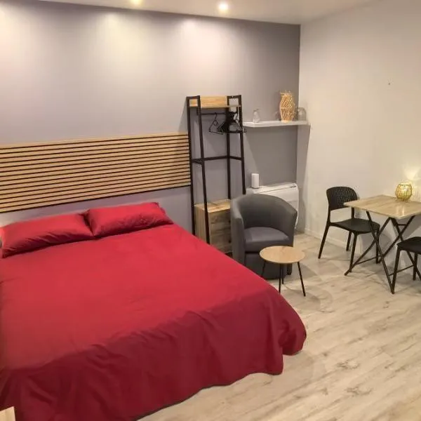 Studio cosy indépendant，位于Villieu的酒店