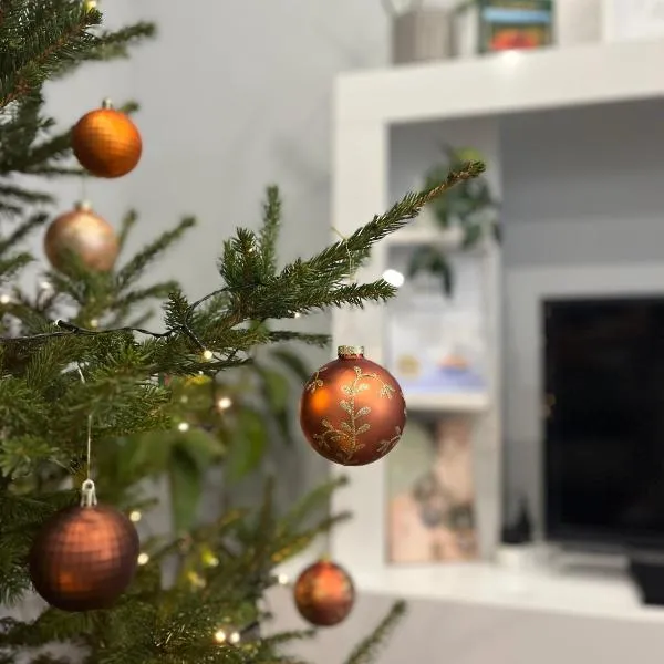 Modern two bedroom flat with balcony，位于伦蒂的酒店