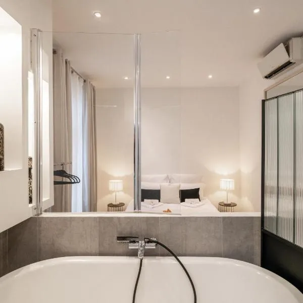 Hyper centre Cannes - 2 pièces avec balcon - 4 couchages，位于戛纳的酒店