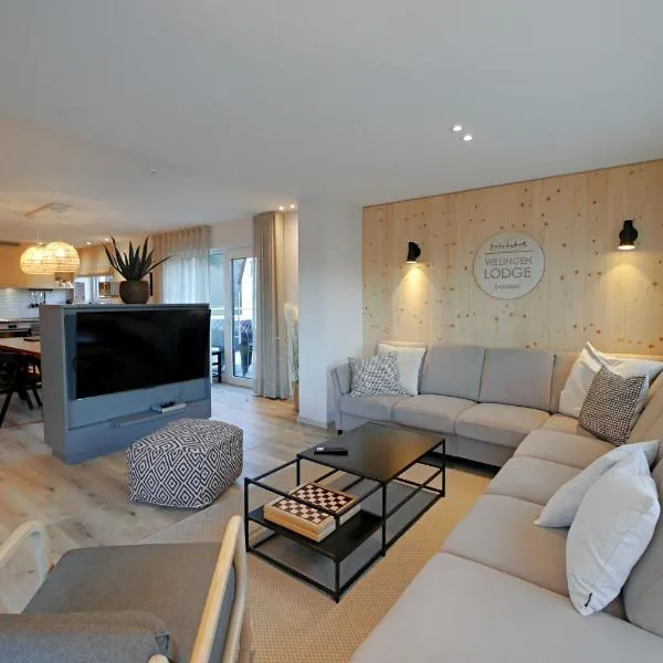 First-Class Domizil WILLINGEN-LODGE mit eingezäuntem Garten und Spielplatz in zentraler Top-Lage!，位于维林根的酒店