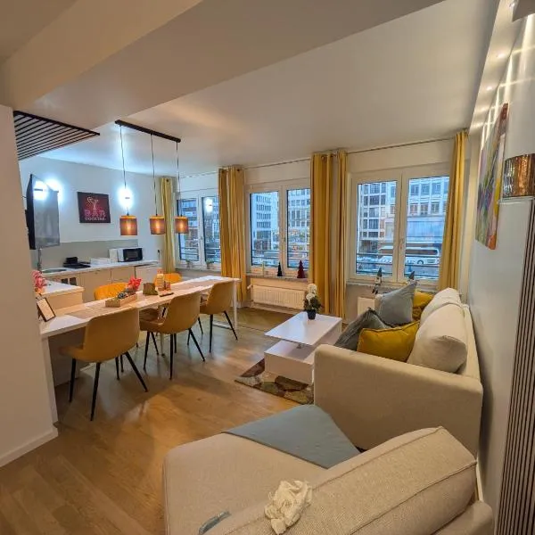 Munich Top Place direkt am Karlsplatz - Stachus 70 qm mit 2 Schlafzimmer Apartment Mila,位于慕尼黑的酒店