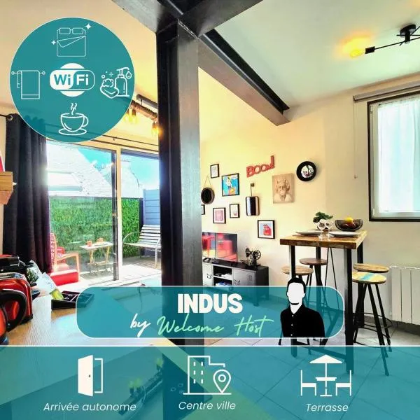 Indus, Confort en centre-ville，位于瓦讷的酒店