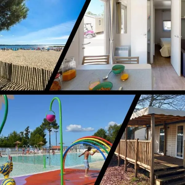 Mobil-home confort 6 personnes，位于波讷地区帕朗提的酒店