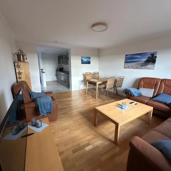 "An der alten Mühle 2" - Fewo 80qm, zentral gelegen, zwei Schlafzimmer, Südterrasse & Wallbox，位于巴特本特海姆的酒店