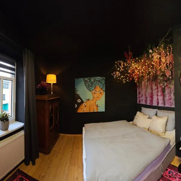 Ferienhaus An der Burg，位于奥舍尔斯莱本的酒店