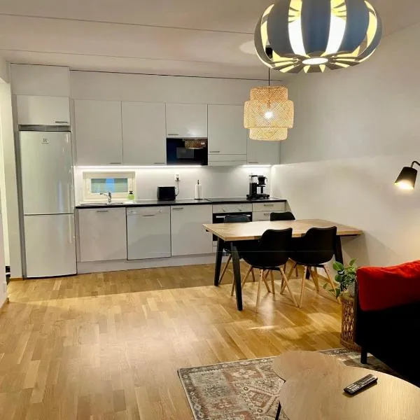 Quality dreams - modern two-room apartment - private parking，位于图尔库的酒店