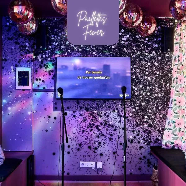 Paillettes fever, maison avec karaoké, 3 chambres，位于Croix的酒店