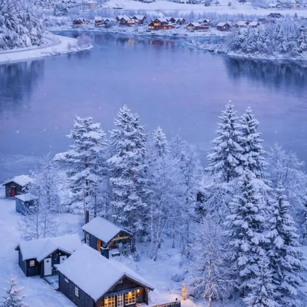 Holiday cottage with sauna close to Kjeragbolten-Bedding included，位于Tjørhom的酒店