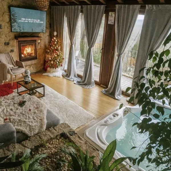 Casa Favo de Mel - Jacuzzi Privado & Lareira - Piscina，位于阿尔库什迪瓦尔德维什的酒店