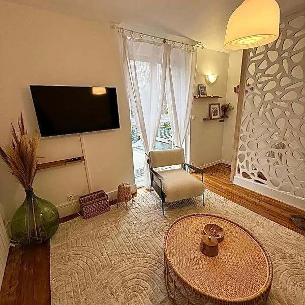 Appartement cocooning proche de lille，位于Loos的酒店