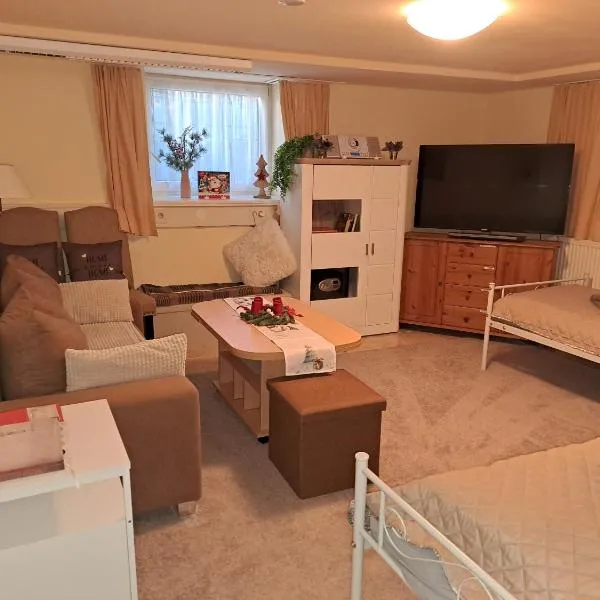 Unterkunft Mohr - Gemütlichkeit im Souterrain，位于Schmerwitz的酒店