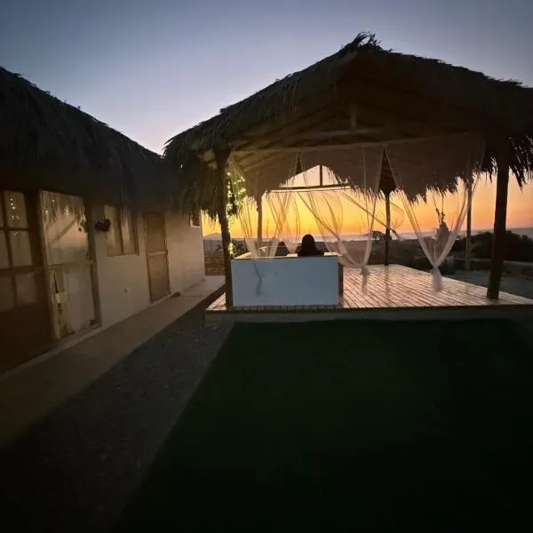 Vichayito Hermosa cabaña 2 habitaciones，位于San Martín的酒店