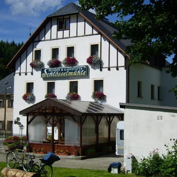 Frühstückspension "Schlösselmühle"，位于Schmalzgrube的酒店