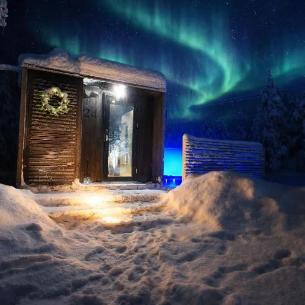 Aurora Igloo Village Ylläs - Hot Tub，位于易拉斯加威的酒店