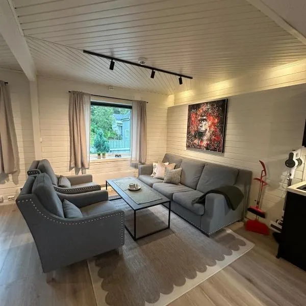 Nice four room apartment Walking distance to the city center，位于特罗姆瑟的酒店