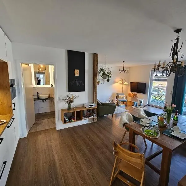 LÜFTLE neue gemütliche große Familien Ferienwohnung im Allgäu，位于沃尔夫埃格的酒店