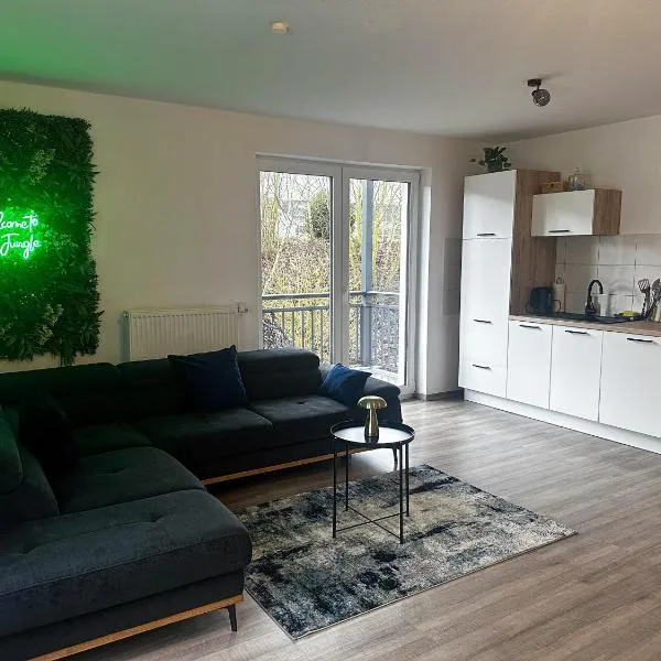 Stilvolle Auszeit - moderne Ferienwohnung in Hachenburg，位于哈亨堡的酒店